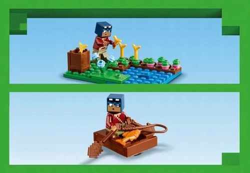 21256 - lego minecraft - żabi domek na Arena.pl