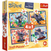 ND01_254834 PUZZLE 4w1 Wakacje na Hawajach/Disney