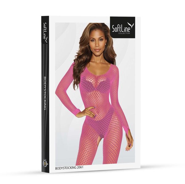 Bodystocking 2061 Pink zdjęcie 3