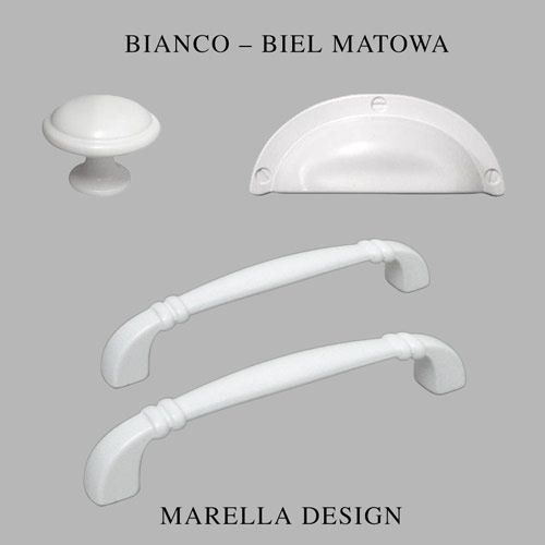 UCHWYT DO MEBLI ARDEA 15063Z1600B.F5 Rozstaw w mm - 160, Kolor pokrycia - Biel matowa na Arena.pl