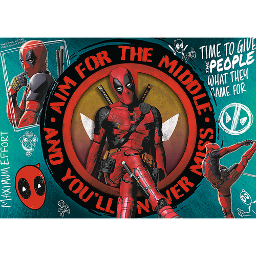 Puzzle - 1000 Premium Plus - Deadpool Trefl - 10835 na Arena.pl
