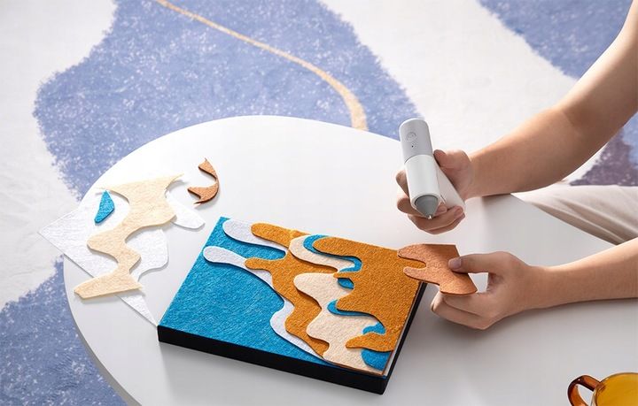 BEZPRZEWODOWY PISTOLET DO KLEJU NA GORĄCO HOTO AKUMULATOROWY 3000MAH USB-C zdjęcie 5