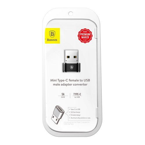 BASEUS ADAPTER PRZEJŚCIÓWKA OTG USB-USB TYPE-C 5A na Arena.pl