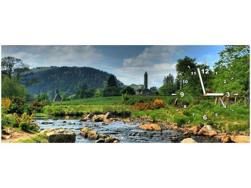 100X40CM ZEGAR DOLINIE GLENDALOUGH OBRAZ na Arena.pl