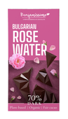 Czekolada Gorzka Z WodĄ RÓŻanĄ Bezglutenowa BIO 60 g - Benjamissimo