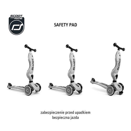 Jeździk i Hulajnoga Scootandride 2W1 z zamykanym schowkiem Leopard lines highwaykick 1 lifestyle na Arena.pl