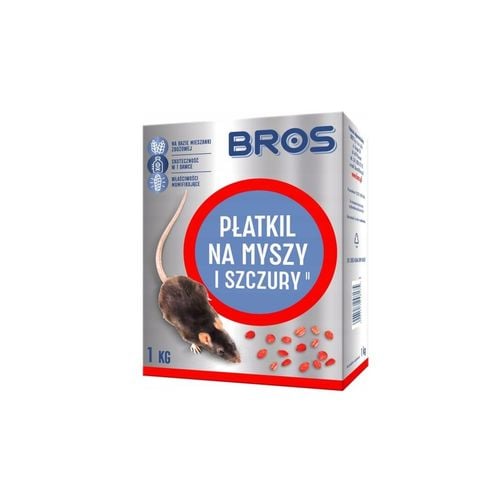BROS PŁATKIL NA MYSZY I SZCZURY TRUTKA WYSUSZAJĄCA 1 KG na Arena.pl