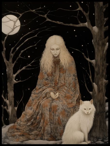 Plakat 60x80cm Stróżka Leśna zdjęcie 2