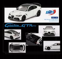 BBR ALFA ROMEO GIULIA GTAM 2021 White 1:64