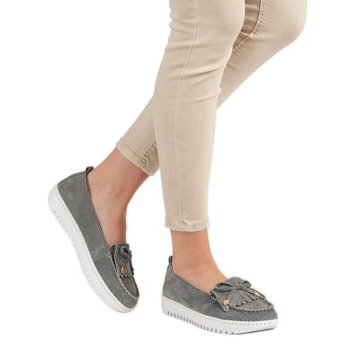 Modne Skórzane Mokasyny r.37 na Arena.pl