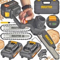 AKUMULATOROWA PILARKA PIŁA ŁAŃCUCHOWA 2XAKU WALIZKA Majster Polska MP-0009