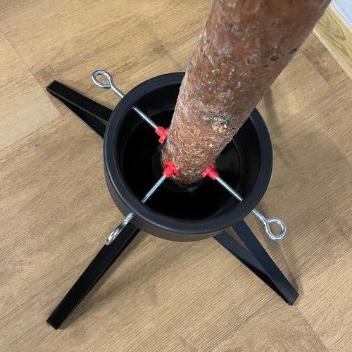 Stojak na choinkę Ruhhy 22306 z pojemnikiem na wodę, czarny, stabilny na Arena.pl