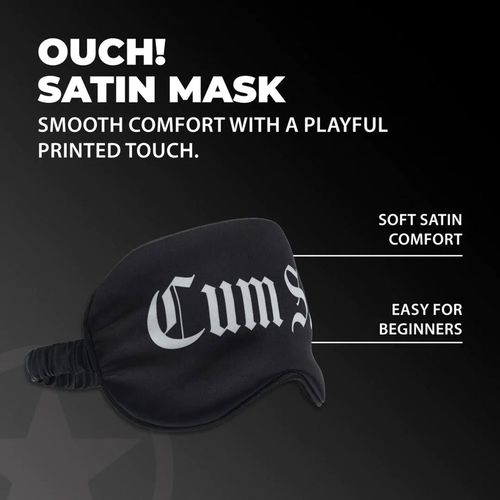 Cum Slut - Printed Satin Mask na Arena.pl