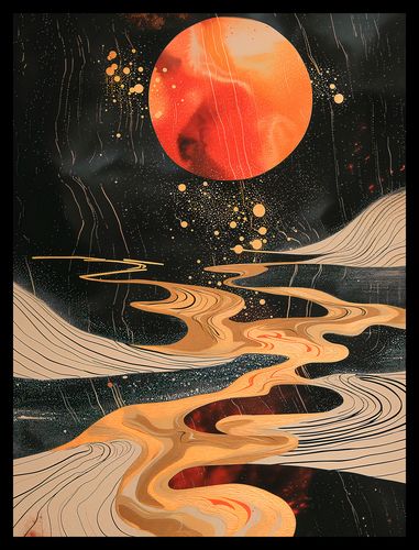 Plakat 30x40cm Planetarny Taniec na Arena.pl