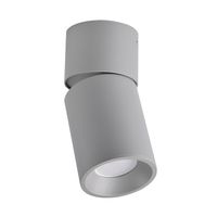 Metalowa oprawa do kuchni NIXA 314253 ruchoma tuba spot szary