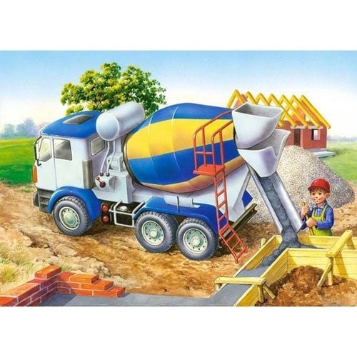 Puzzle 60el. building site CASTOR na Arena.pl