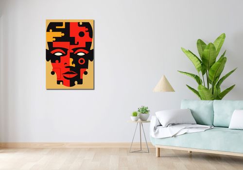 Obraz 60x90cm Puzzle Tożsamości na Arena.pl