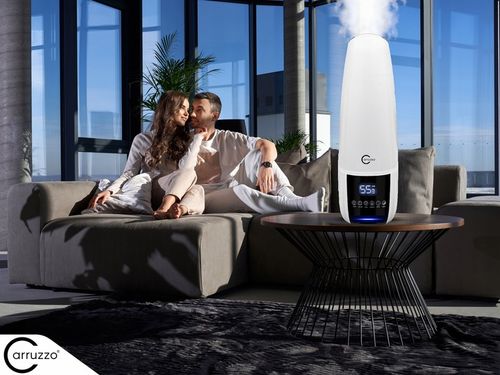 Nawilżacz powietrza DUŻY AUTOMATYCZNY AROMATERAPIA 4w1 3 OLEJKI FILTR PILOT na Arena.pl