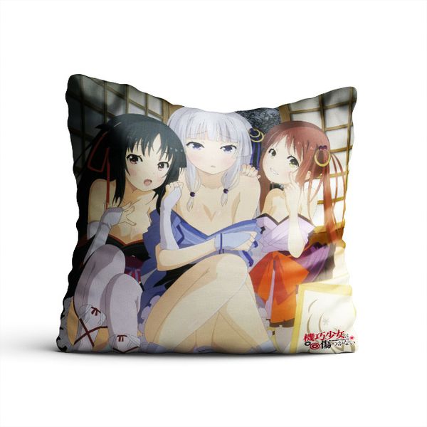 Poduszka kwadratowa Unbreakable Machine-Doll DO WYBORU zdjęcie 1