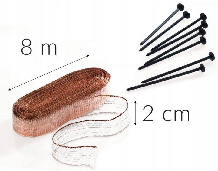 ODSTRASZACZ ślimaków PŁOTEK na ślimaki MIEDZIANY zdjęcie 3