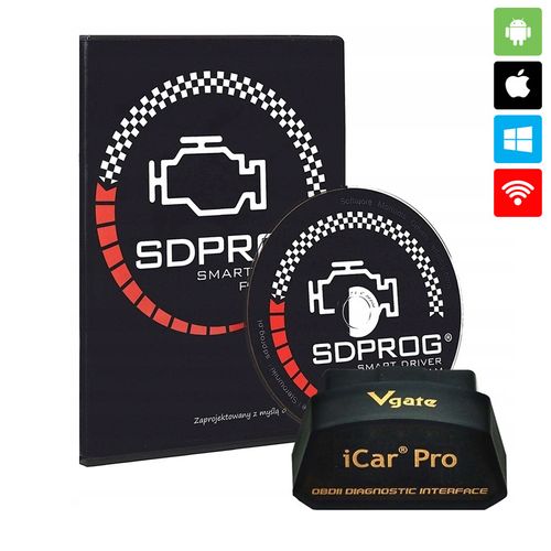 Program SDPROG Interfejs iCar PRO WIFI OBD2 OBDII na Arena.pl