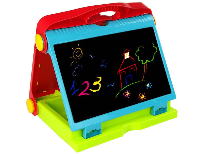 Tablica Składana w Walizkę Dwustronna 2w1 Na Kredę zdjęcie 3