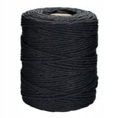 SZNUREK bawełniany czarny 2mm 250g 135m
