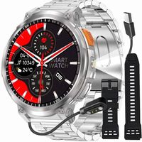 DUŻY zegarek męski SMARTWATCH GRAVITY z ROZMOWAMI DUŻA BATERIA 730mAh 1.85"