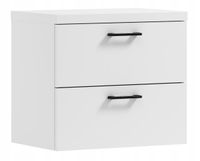 Szafka łazienkowa wisząca LUNA 50 biała (W2)