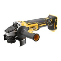 SZLIFIERKA KĄTOWA AKUMULATOROWA 125 MM 18V 0*AH T-STAK - DW DCG405NT