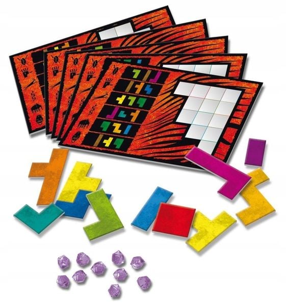 Ubongo Rozszerzenie Dla 5-6 Graczy Gra Planszowa 8+ Egmont zdjęcie 2