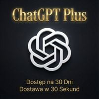 ChatGPT Plus 30 dni od OpenAI - PREMIUM