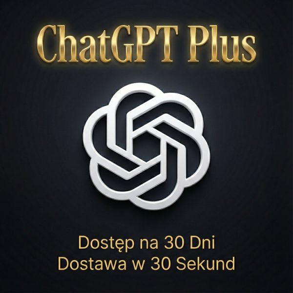 ChatGPT Plus 30 dni od OpenAI - PREMIUM zdjęcie 1