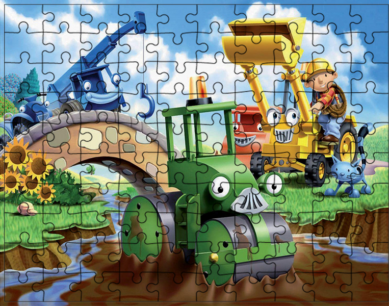 Puzzle Bob Budowniczy zdjęcie 1
