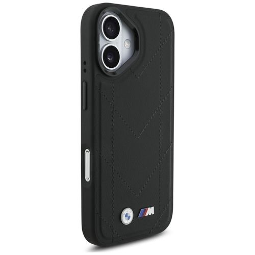 Etui BMW M Quilted Logo MagSafe do iPhone 17 czarny na Arena.pl