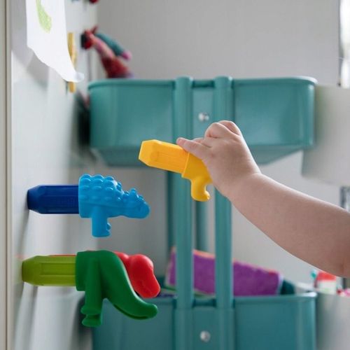 Pierwsze Klocki magnetyczne Smart Max IUVI Games - Dinozaury 14 elementów na Arena.pl