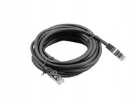 2 x Kabel 10m sieciowy RJ45 kat.6 FTP patchcord czarny