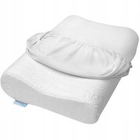 POSZEWKA NA PODUSZKĘ ORTOPEDYCZNĄ PROFILOWANĄ MEMORY UNIWERSALNA BIAŁA