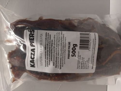 Suszona kacza pierś 500 gr na Arena.pl