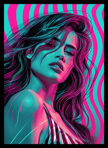 Plakat 25x35cm Neonowy Wzrok na Arena.pl