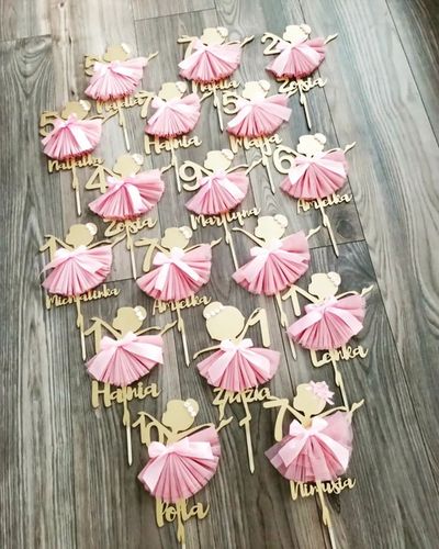 Topper Baletnica z cyfrą, urodziny na Arena.pl