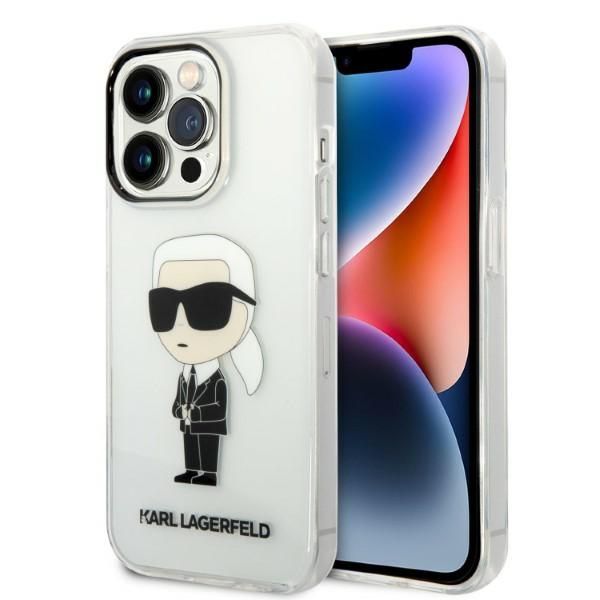Etui Karl Lagerfeld do iPhone 14 Pro, Przezroczysty zdjęcie 1