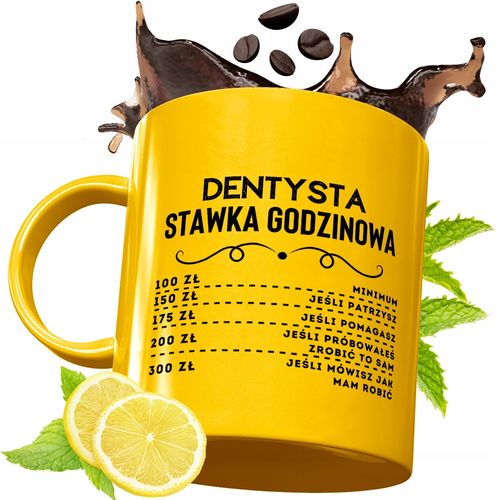 Złoty Kubek Premium Dla Dentysty Prezent Z Nadrukiem Ze Zdjęciem na Arena.pl