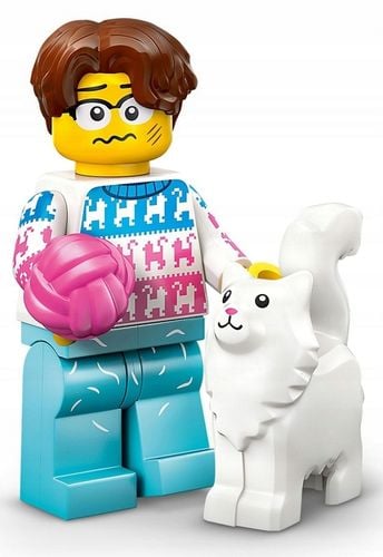 71048 - lego minifigures - miłośnik kotów col27-11 / seria 27 na Arena.pl