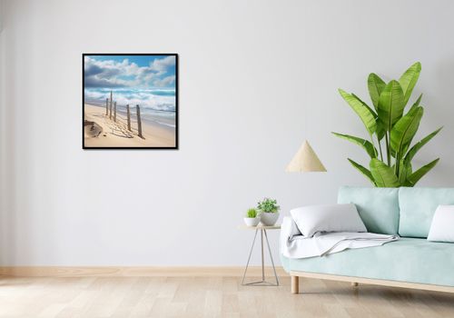 Plakat 70x70cm Szepty Oceanu na Arena.pl