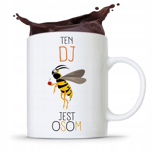 Dla Dja Muzyka Kubek Ten Dj Jest Osom Prezent Z Nadrukiem Ze Zdjęciem na Arena.pl