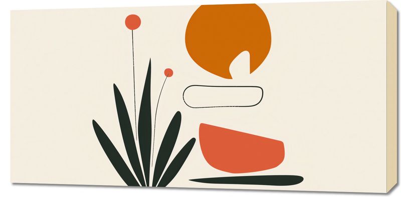 Obraz 100x50cm Abstrakcyjny Zen zdjęcie 1