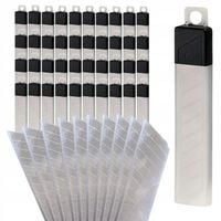 ZESTAW 400x OSTRZA DO NOŻA OSTRZA WYMIENNE ŁAMANE 18 mm 400szt DO