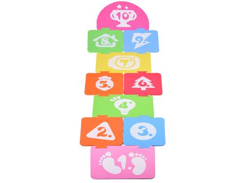 KOLOROWA  GRA RUCHOWA GRA W KLASY PIANKOWE PUZZLE na Arena.pl