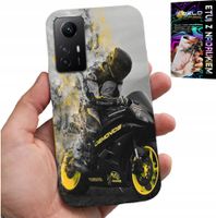 ETUI DO XIAOMI NOTE 12S 4G - MOTOR MOTOCYKLE FAN WIELE WZORÓW PLECKÓW
